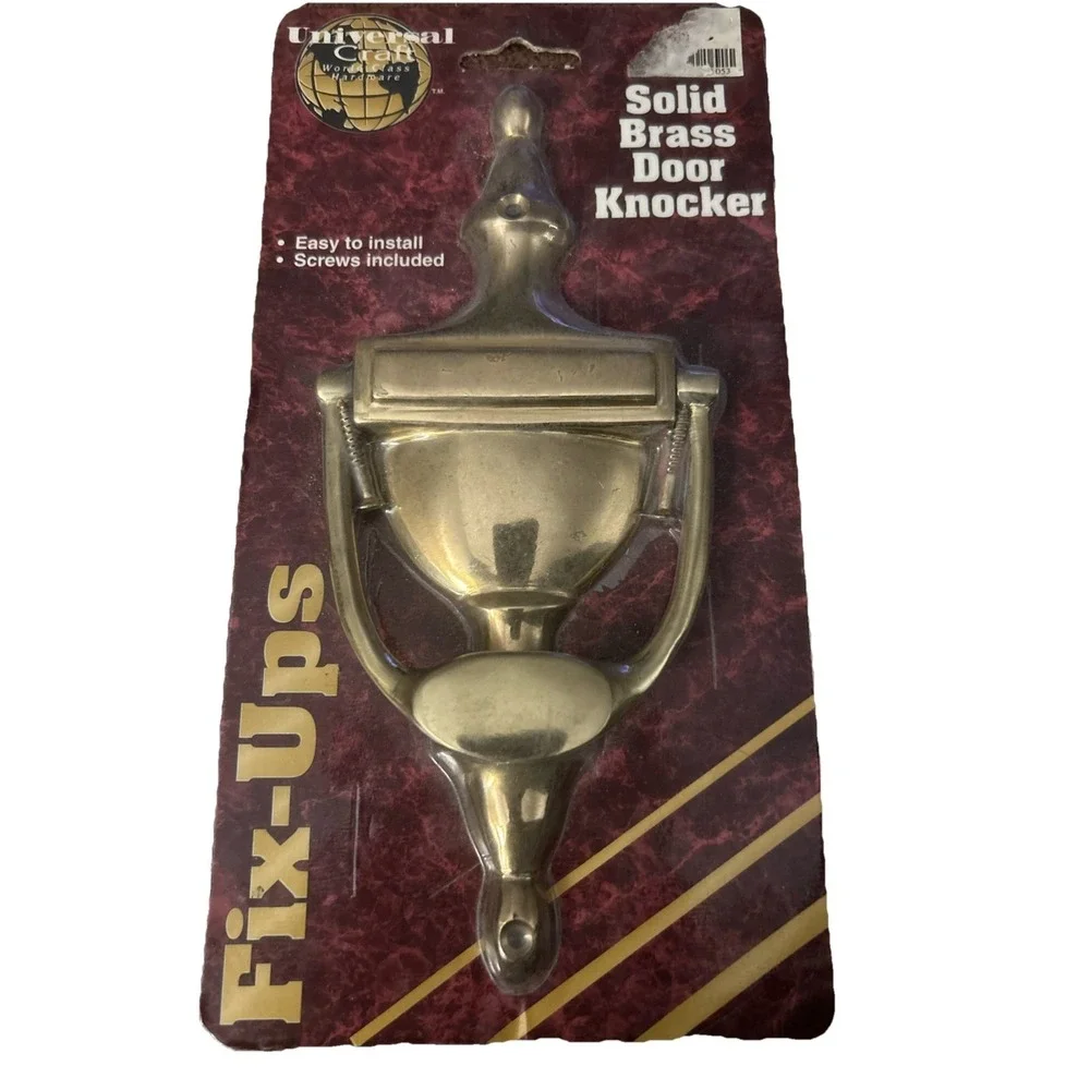 Solid Brass Door Knocker 8